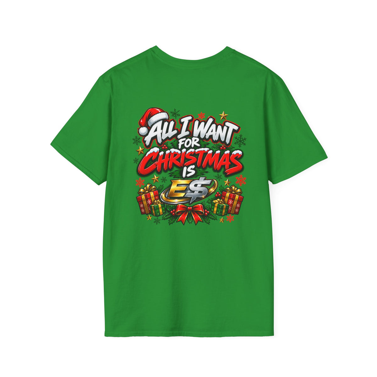 Christmas 'All I Want for Christmas is E Money' Graphic T-Shirt