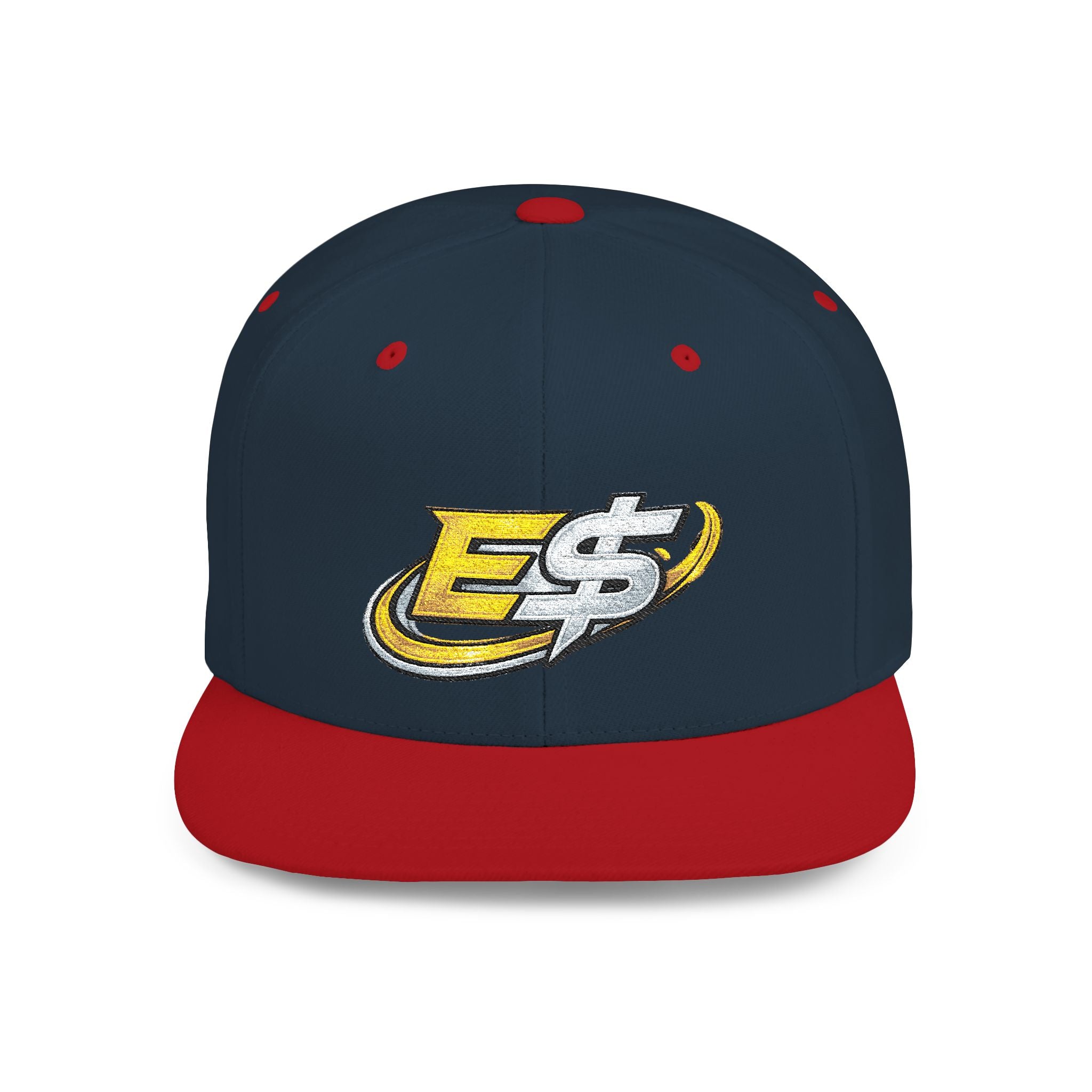 E Money Logo Snapback Hat - Flat Bill
