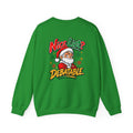 Christmas Sweatshirt - "Nice List? Debatable." Santa Graphic Crewneck