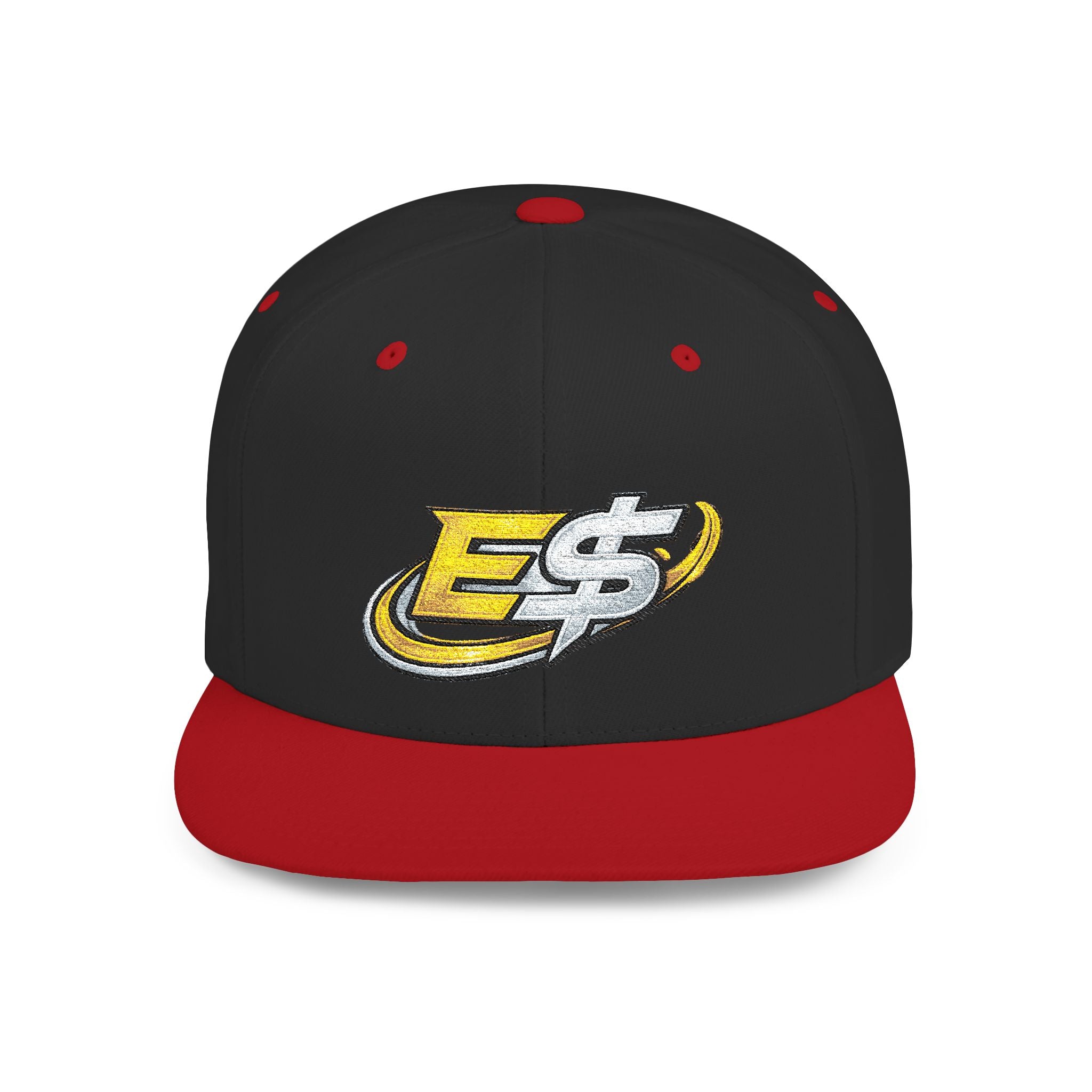 E Money Logo Snapback Hat - Flat Bill