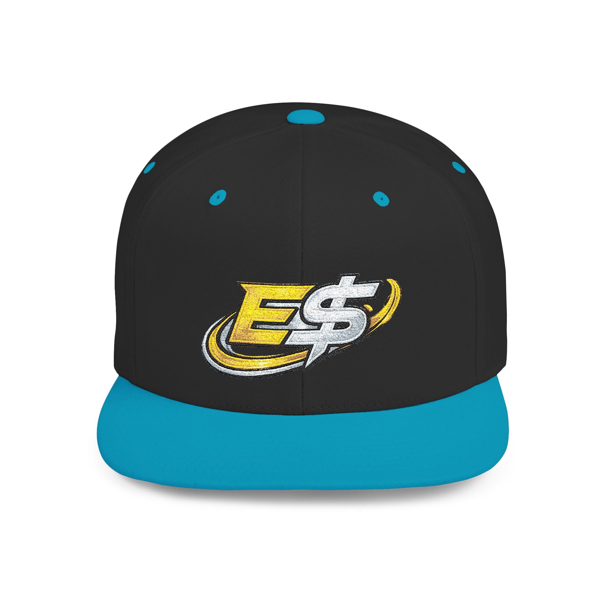 E Money Logo Snapback Hat - Flat Bill